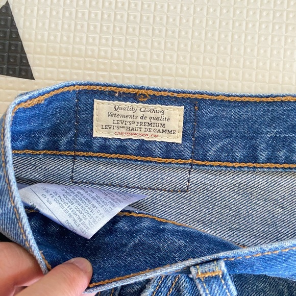 Levi’s 501 denim shorts size 29 - Picture 4 of 6